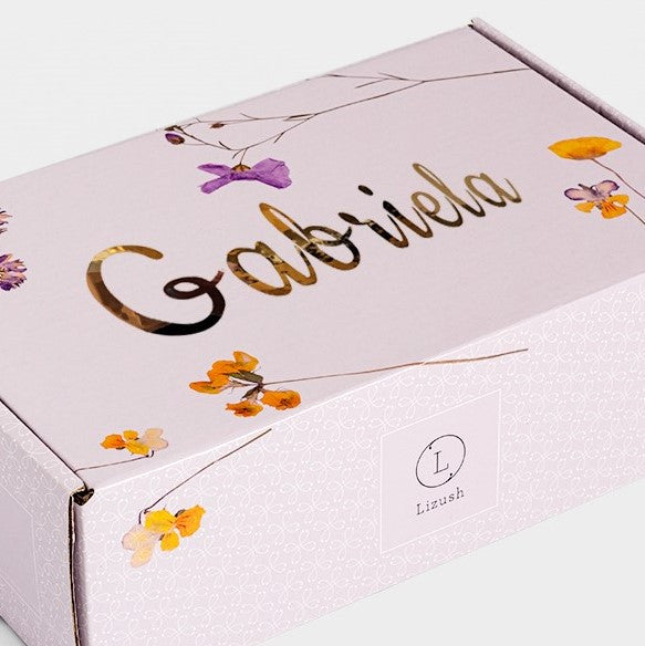 The Ultimate Lizush Natural Spa Experience –4 Piece Artisanal Wellness in a Gift Box by Lizush