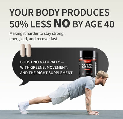 Nitric Oxide Booster by Snap Supplements