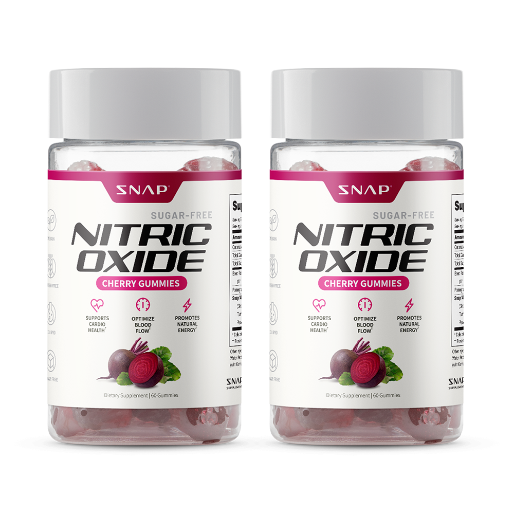 Nitric Oxide Gummies - Cherry Flavor by Snap Supplements