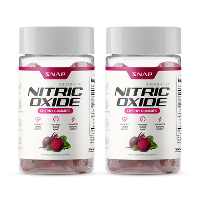 Nitric Oxide Gummies - Cherry Flavor by Snap Supplements