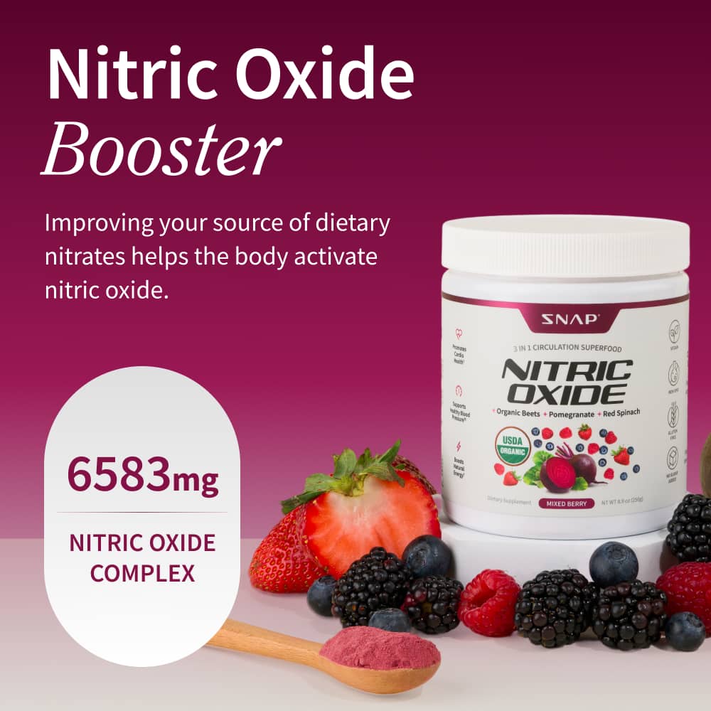 Nitric Oxide Organic Beets - Buy 3, Get 2 FREE! by Snap Supplements