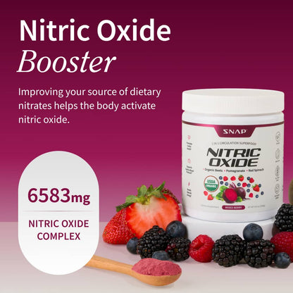 Nitric Oxide Organic Beets - Buy 3, Get 2 FREE! by Snap Supplements