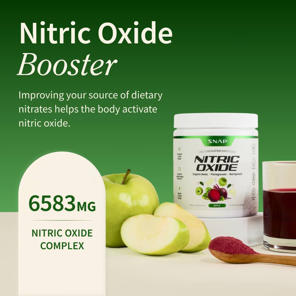 Nitric Oxide Organic Beets - Apple Flavor by Snap Supplements