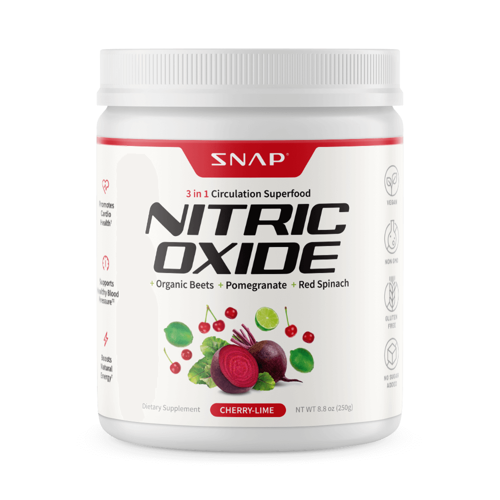 Nitric Oxide Organic Beets - Cherry Lime Flavor by Snap Supplements