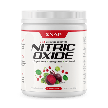 Nitric Oxide Organic Beets - Cherry Lime Flavor by Snap Supplements