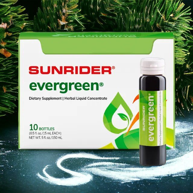 NOW AVAILABLE Evergreen | Liquid Chlorophyll Herbal Beverage by Sunrider by Herb&