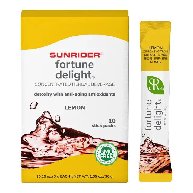 NOW AVAILABLE Fortune Delight 10 Pack (3g/ea) - Natural Herbal Tea by Sunrider by Herb&