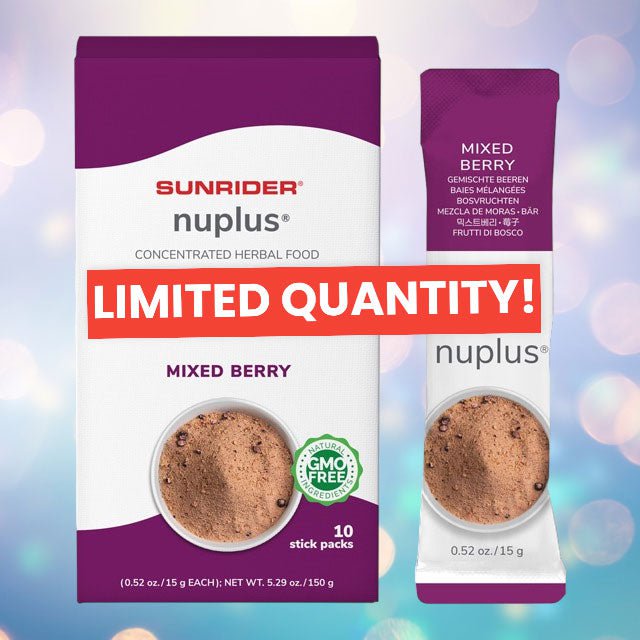NOW AVAILABLE NuPlus Herbal Food Formula by Sunrider by Herb&