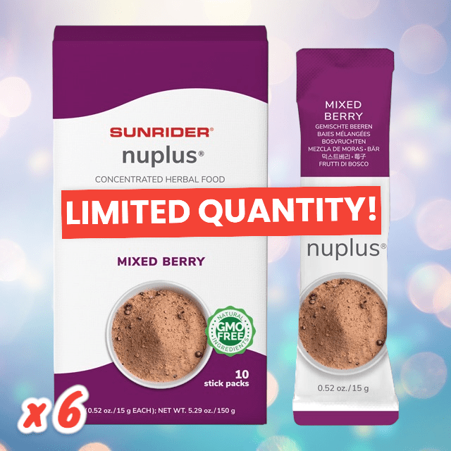 NOW AVAILABLE NuPlus Herbal Food Formula by Sunrider by Herb&