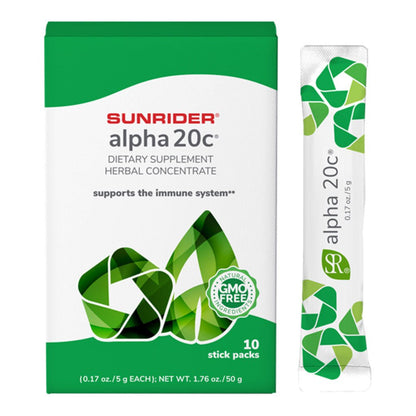 NOW AVAILABLE Alpha 20C Powder | Immune System Supplement by Sunrider by Herb&