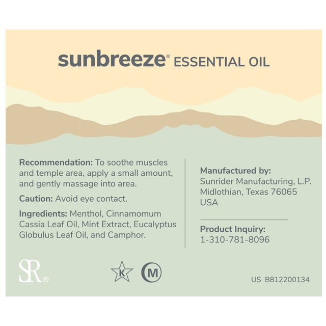 NOW AVAILABLE SunBreeze Oil - Bulk Savings by Sunrider by Herb&