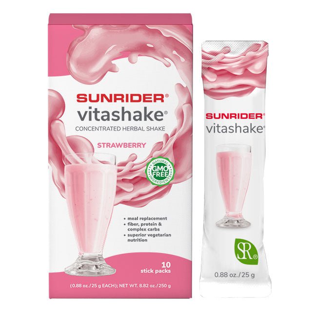 NOW AVAILABLE VitaShake Whole Food High-Fiber Meal Replacement by Sunrider by Herb&