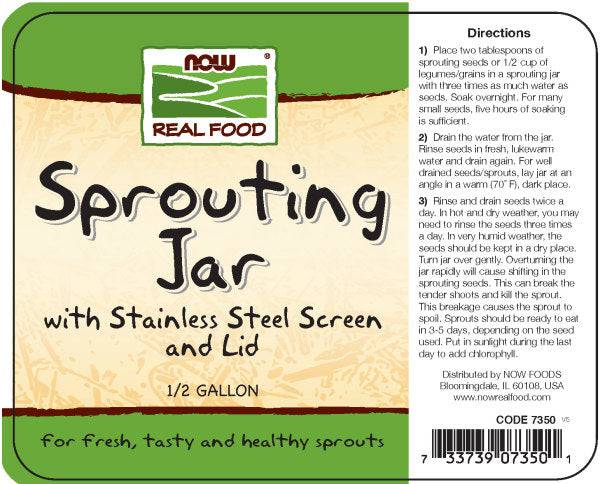 Sprouting Jar by Country Life Natural Foods