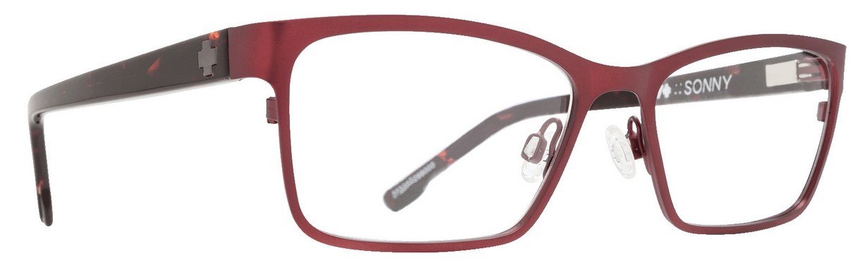 Spy Sonny Matte Garnetdark Tort - 52 Eyeglasses by ModaFrames