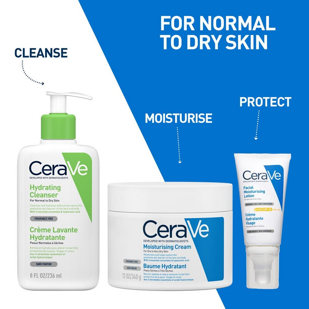 CeraVe AM Facial Moisturizing Lotion With Sunscreen SPF 50 by Dista
