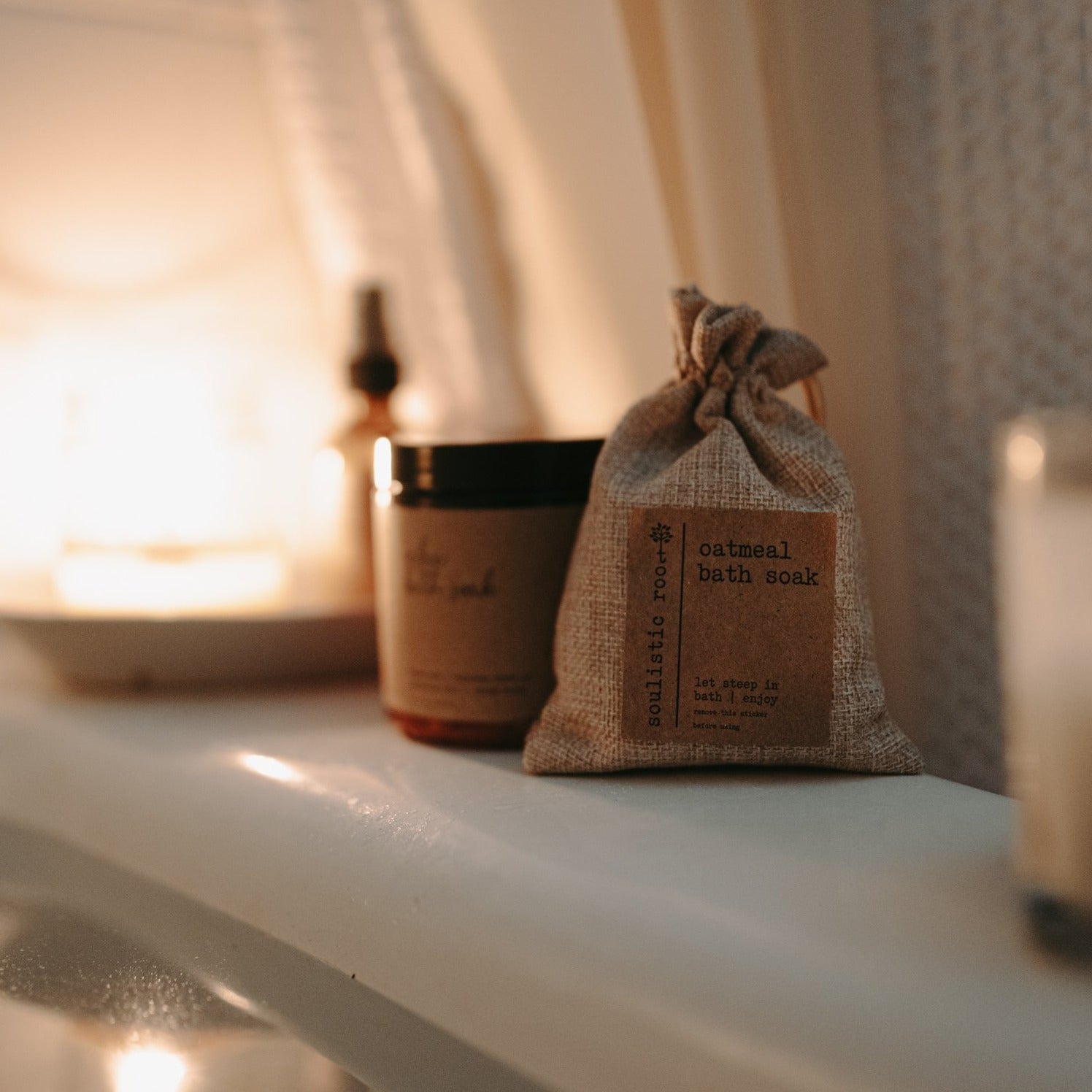 Herbal Oatmeal Bath Soak by Soulistic Root