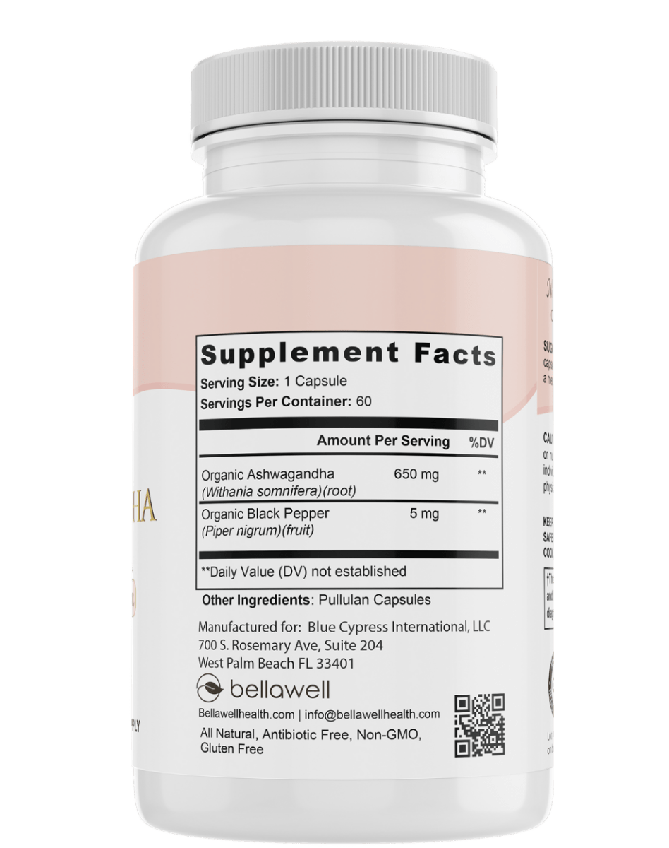 Organic Ashwagandha - An Ancient Treasure by Bellawell by Bellawell Health
