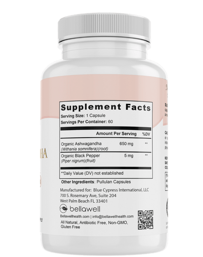 Organic Ashwagandha - An Ancient Treasure by Bellawell by Bellawell Health