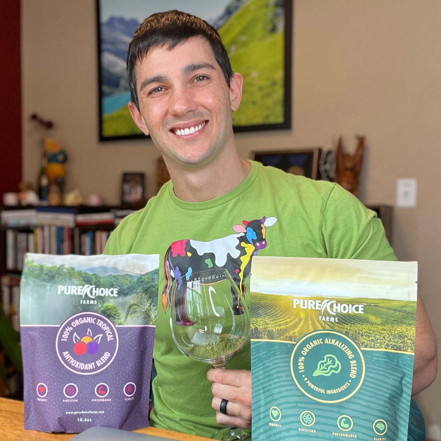 Organic Tropical Antioxidant Fruit Blend by Pure Choice Farms