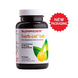 NOW AVAILABLE Herb Cal Tab | Chewable Calcium by Sunrider by Herb&