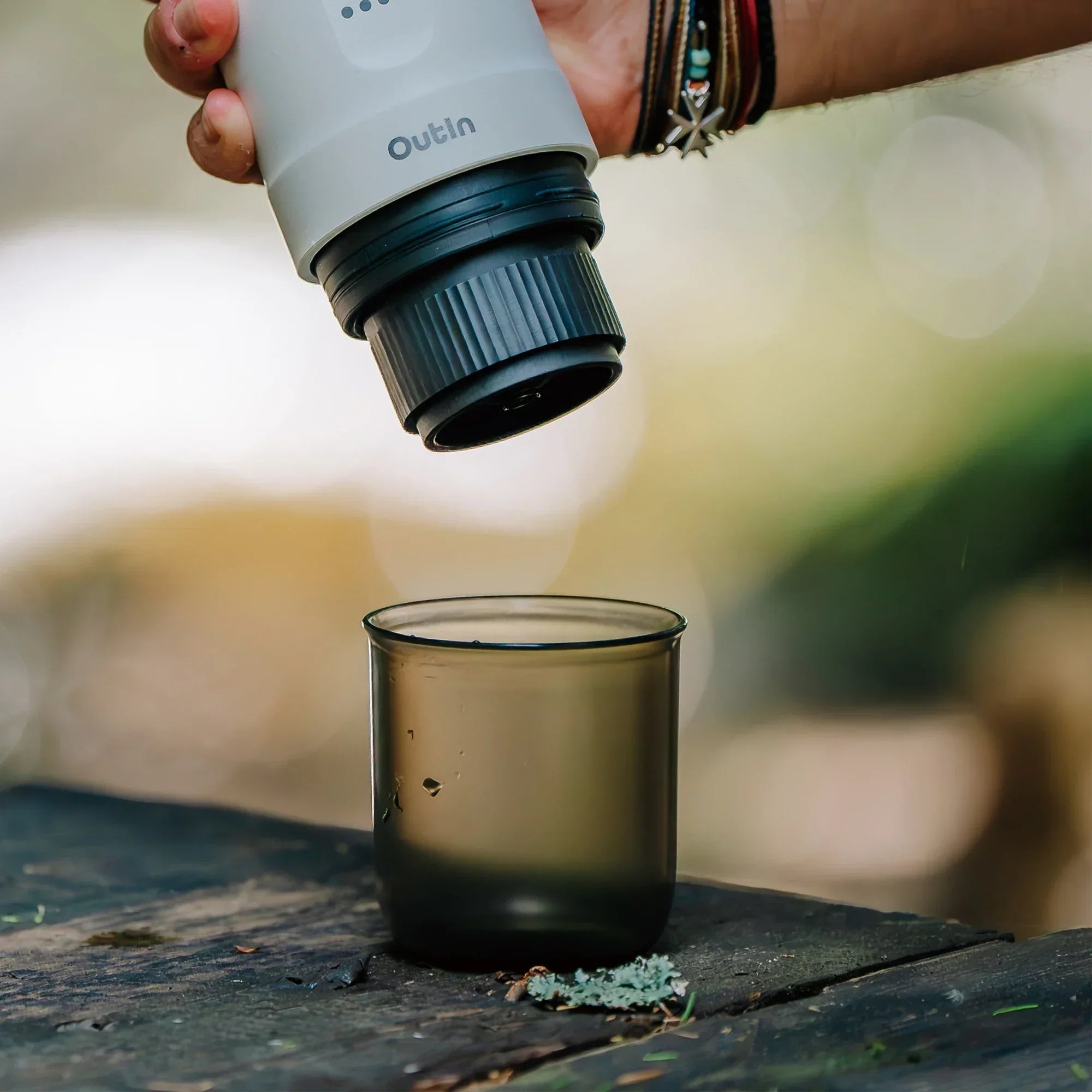 Nano Portable Espresso Machine Cup by OutIn