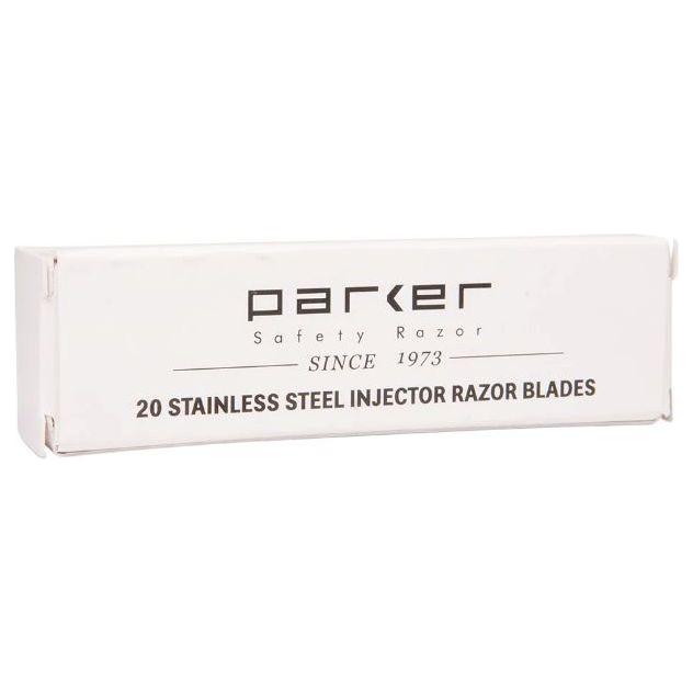 Parker Stainless Steel Injector Razor Blades 20 ct by Pasteur Pharmacy