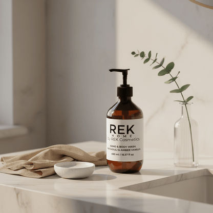 Patchouli &amp; Amber Vanilla Hand &amp; Body Wash by REK Cosmetics