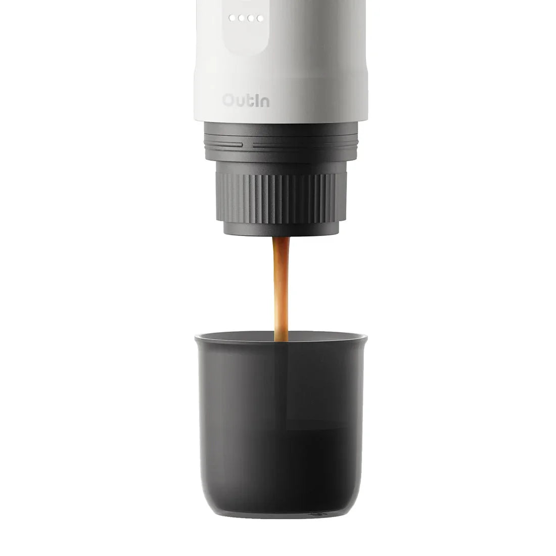 Nano Portable Espresso Machine (Pearl White) by OutIn
