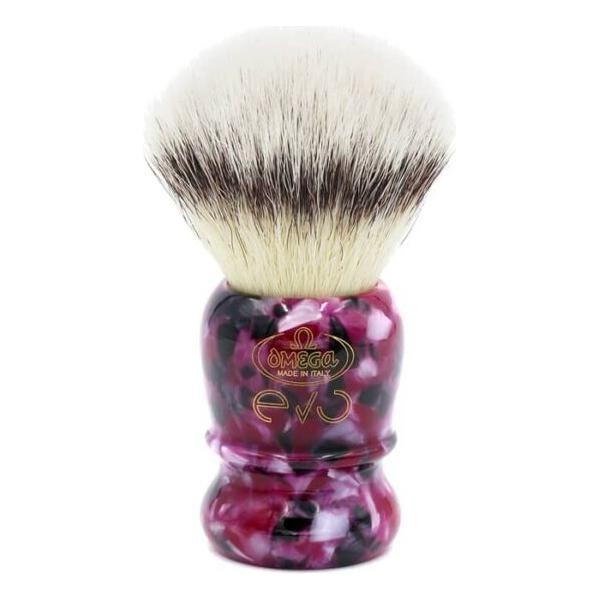 Omega Evo Shaving Brush - Veteran Purple -E1891 by Pasteur Pharmacy