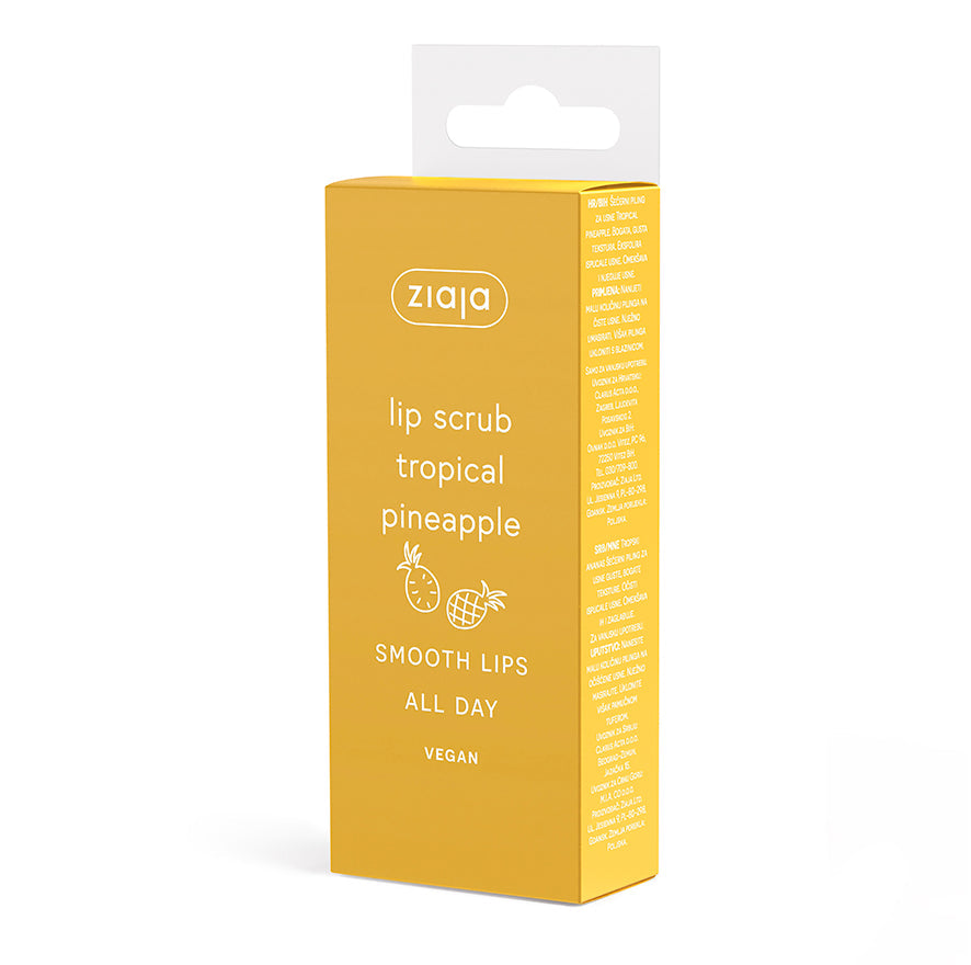 Tropical Pineapple Lip Scrub by Ziaja® USA Webstore