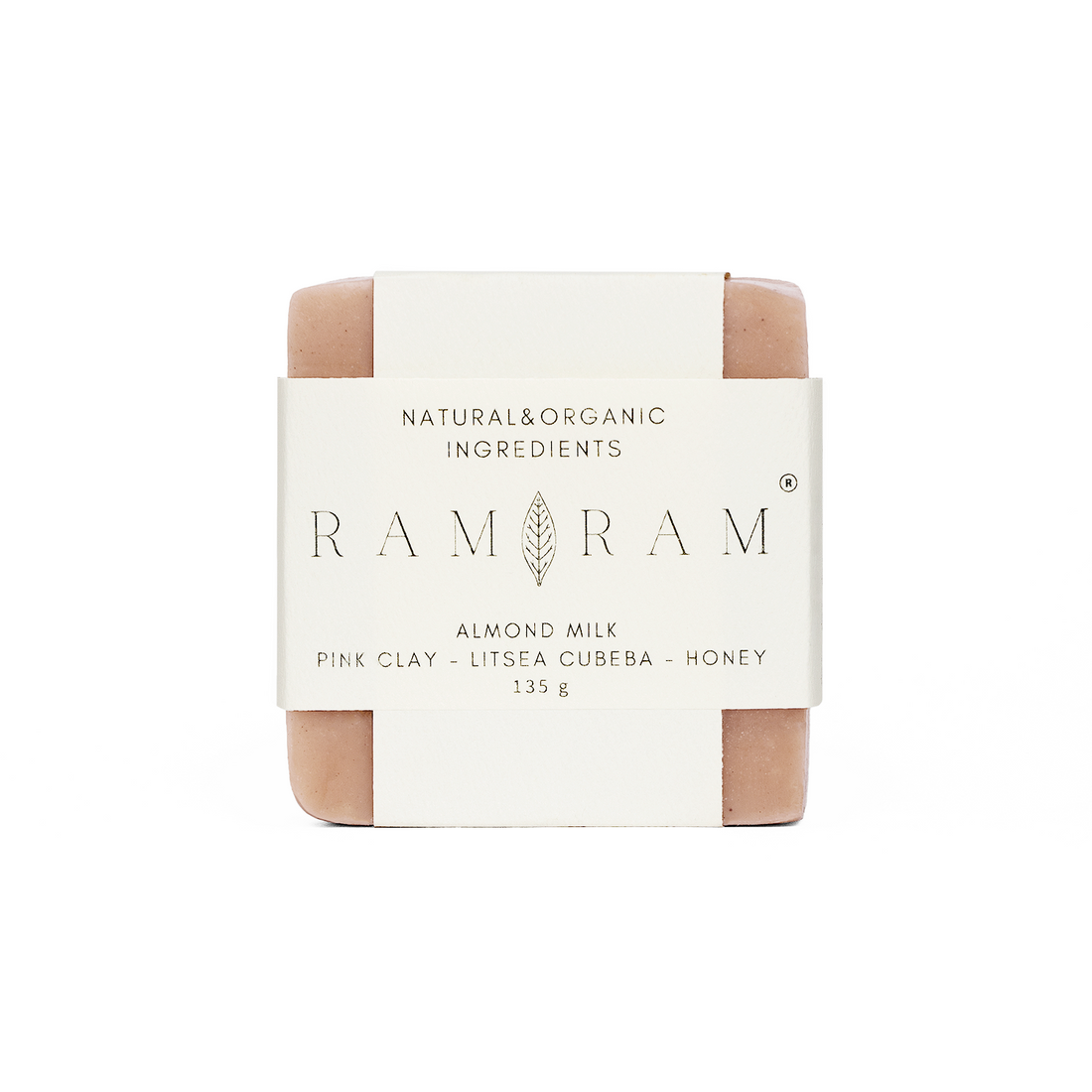 Revitalizing Pink Clay Soap by Ram Ram USA