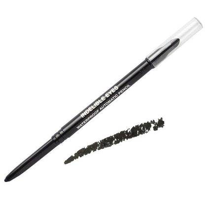 Pitch Black Indelible Eye Auto Eyeliner Pencil by REK Cosmetics