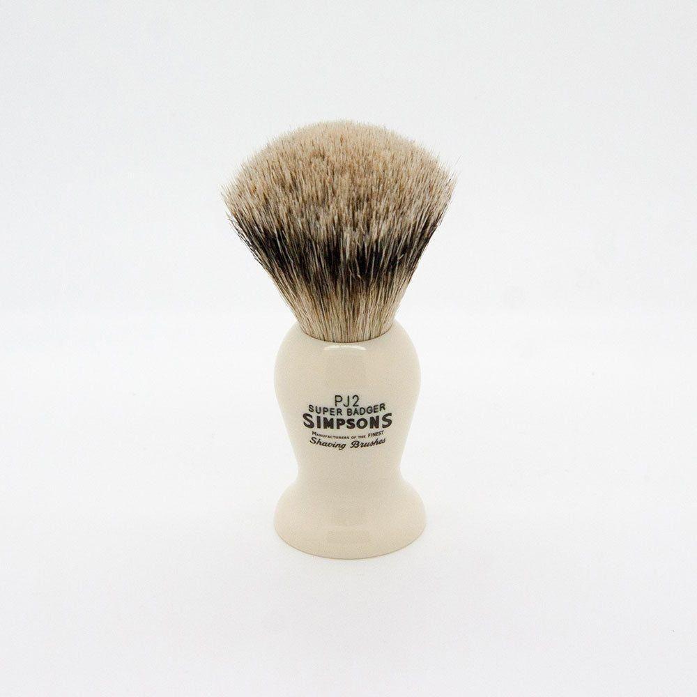 Simpsons Persian Jar Pj2 Super Badger Hair Shaving Brush by Pasteur Pharmacy