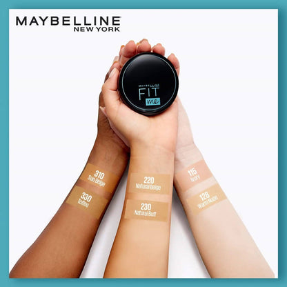 Maybelline New York Fit Me 12Hr Oil Control Compact, 230 Natural Buff by Dista