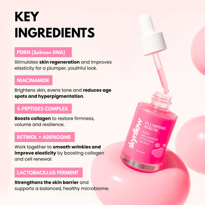 Plumping Serum - Peptides PDRN Niacinamide Retinol by Skynflow