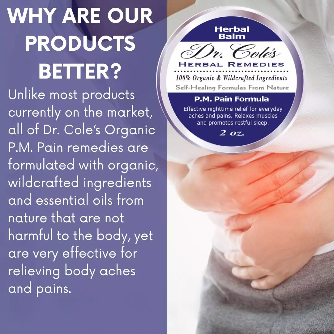 24 - Dr. Cole’s P.M. Pain Herbal Balm by COLEHERBALS LLC