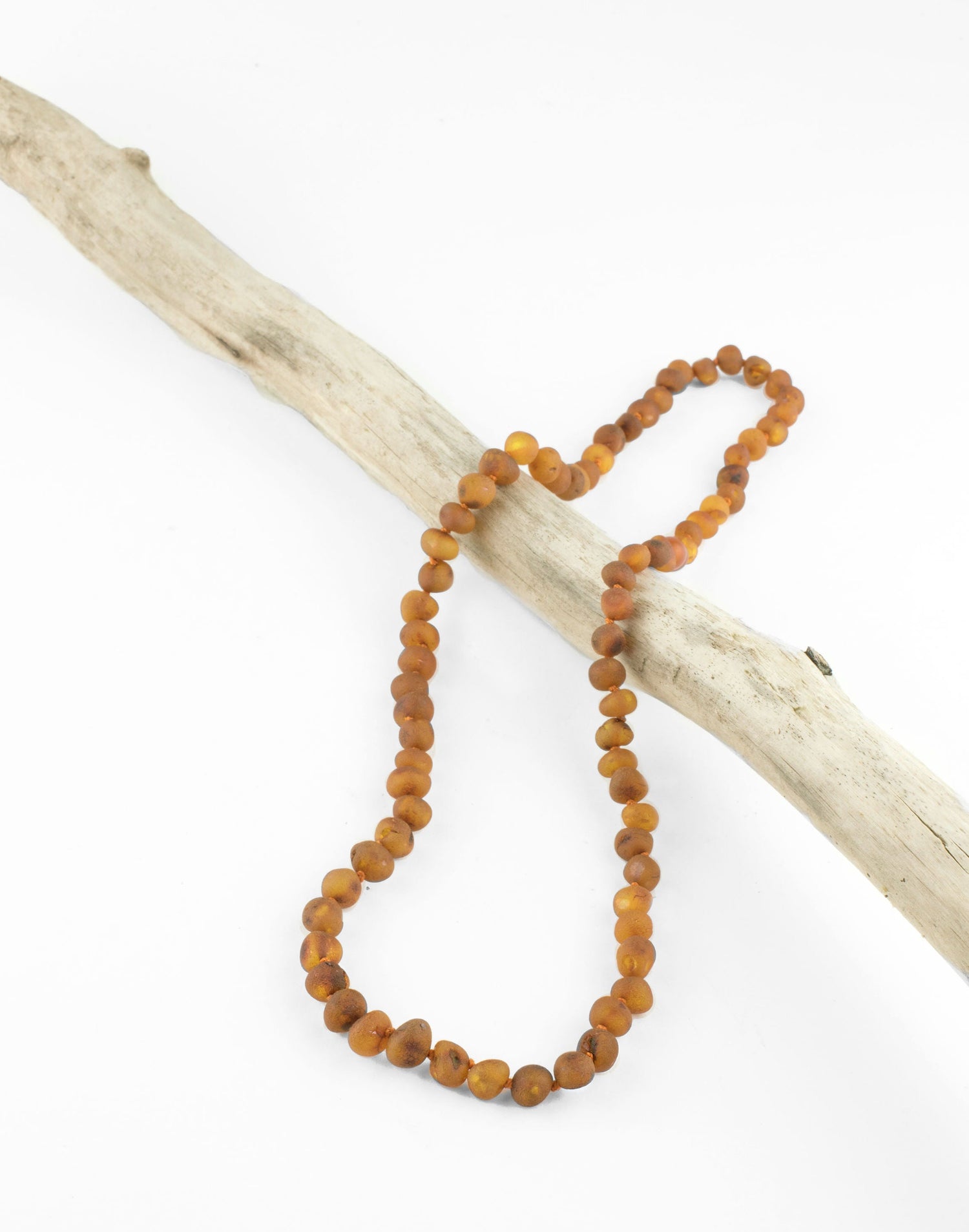 Raw Cognac Baltic Amber || Necklace by CanyonLeaf
