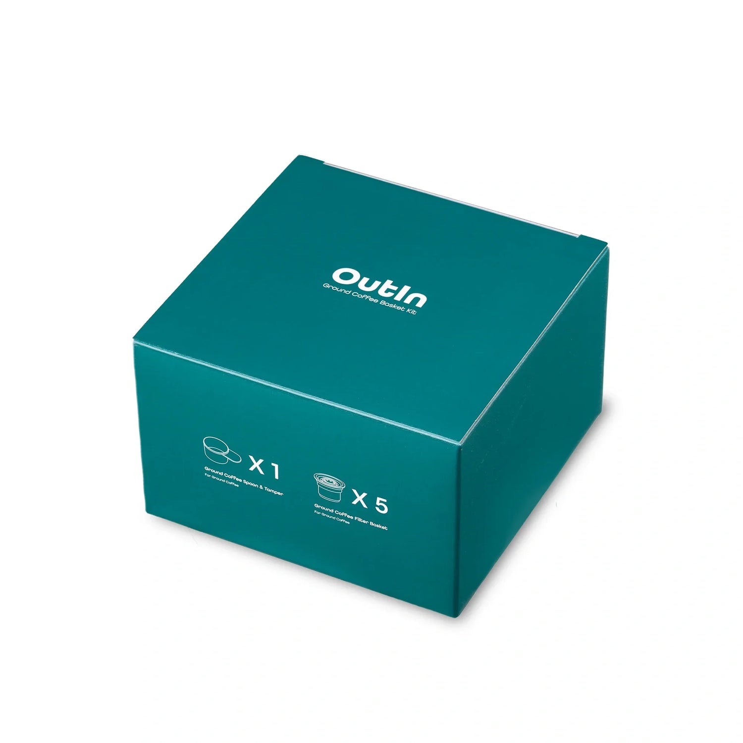 Nano Portable Espresso Machine Filter Baskets Kit (6g-8g) by OutIn