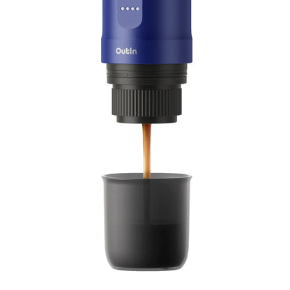 Nano Portable Espresso Machine Set (Ocean Blue) by OutIn
