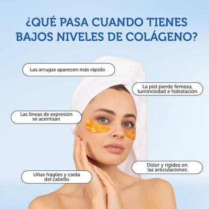 Colágeno Hidrolizado 5 en 1 con Ácido Hialurónico, Vitamina C y Probióticos by Vitamin Bounty