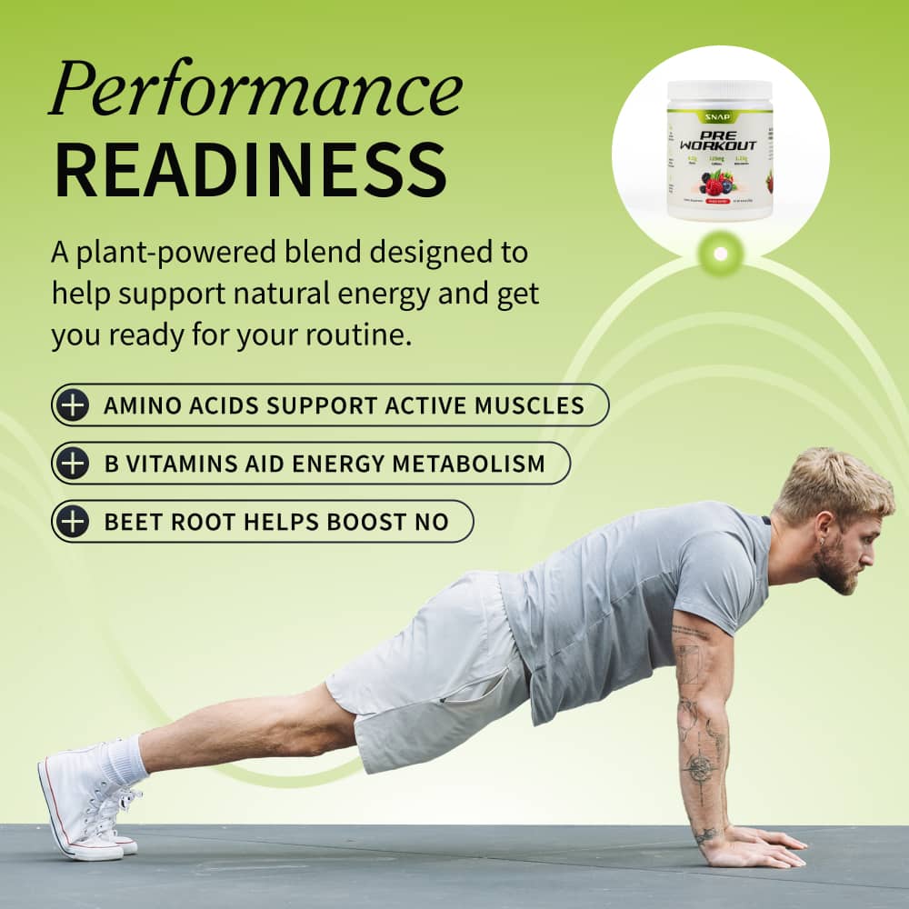 Nitric Oxide Organic Beets Pre-Workout by Snap Supplements