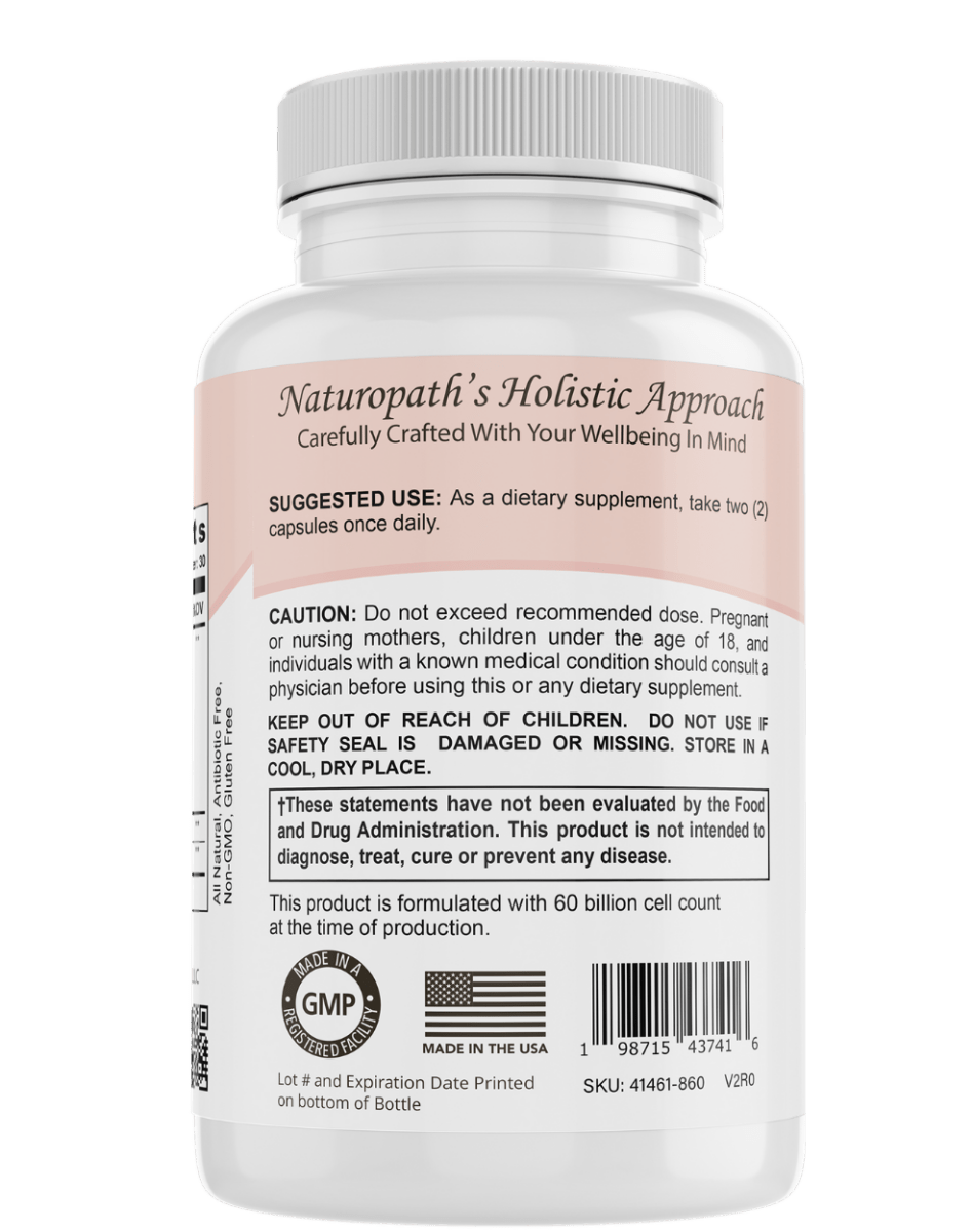 Probiotics 60 Billion by Bellawell by Bellawell Health