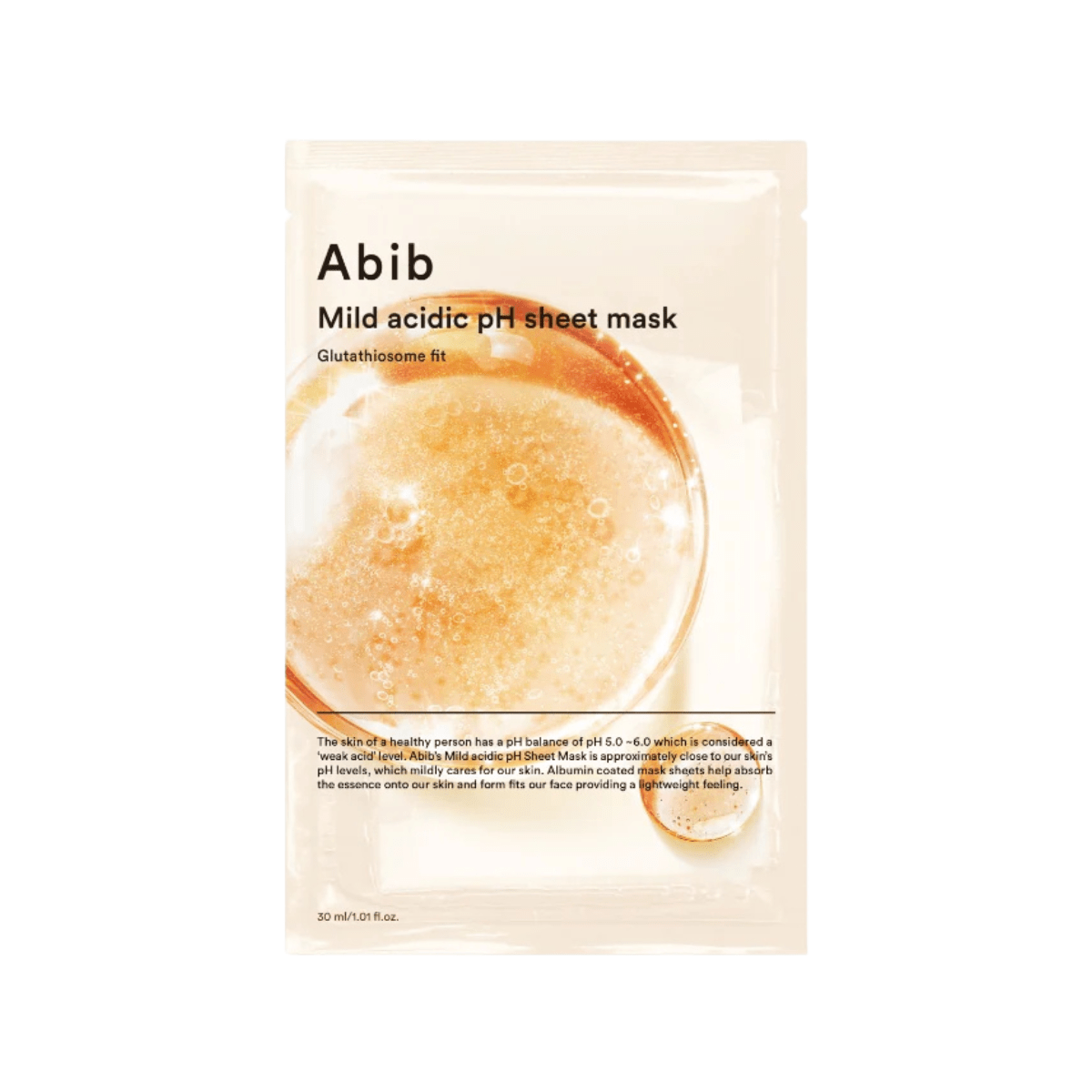 Abib Mild Acidic pH Sheet Mask by AsiaBeautyMall