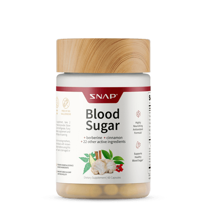 Blood Sugar &amp; Cholesterol Health Bundle by Snap Supplements