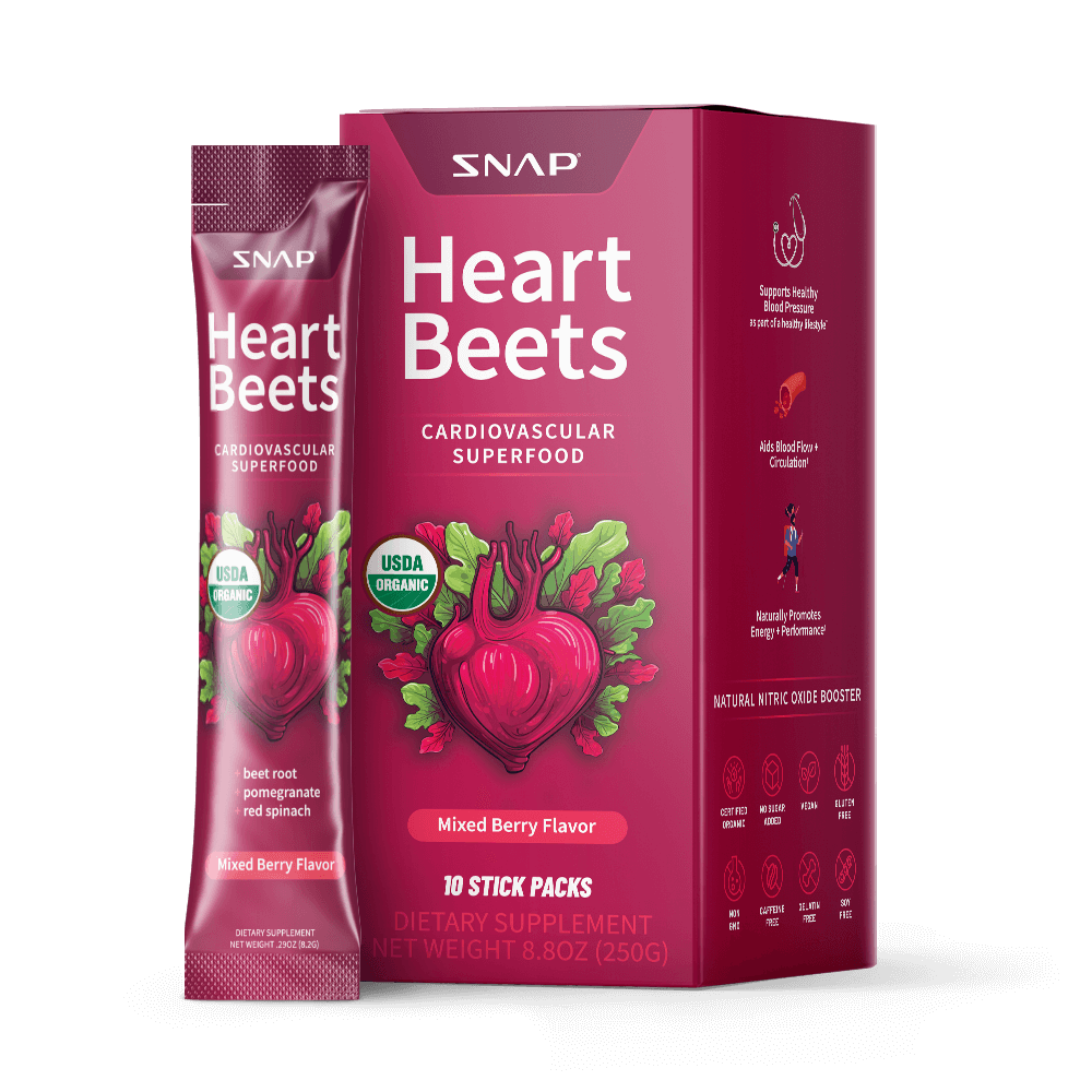 Heart Beets Stick Packs by Snap Supplements