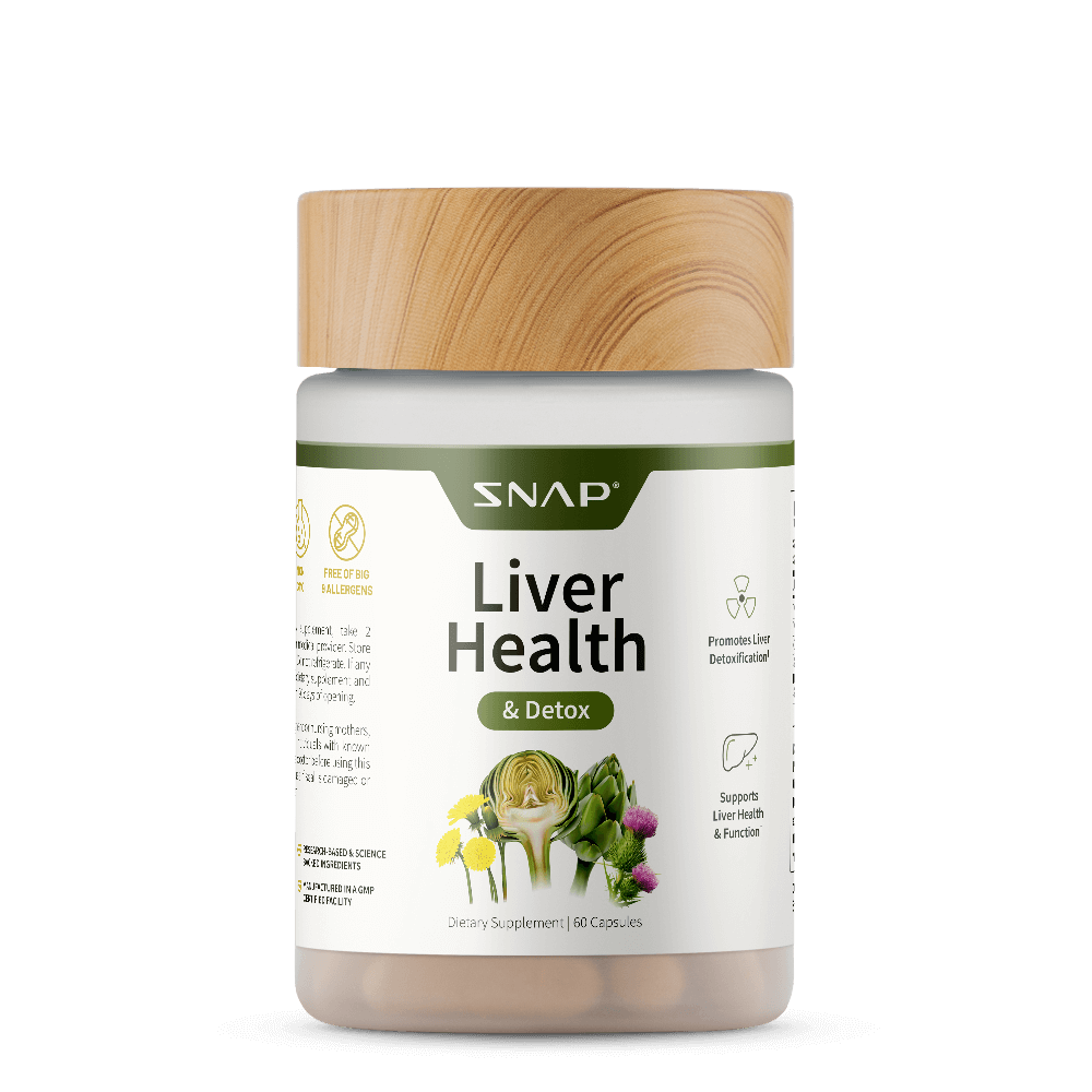 Liver Health &amp; Detox - 6 Month Supply by Snap Supplements