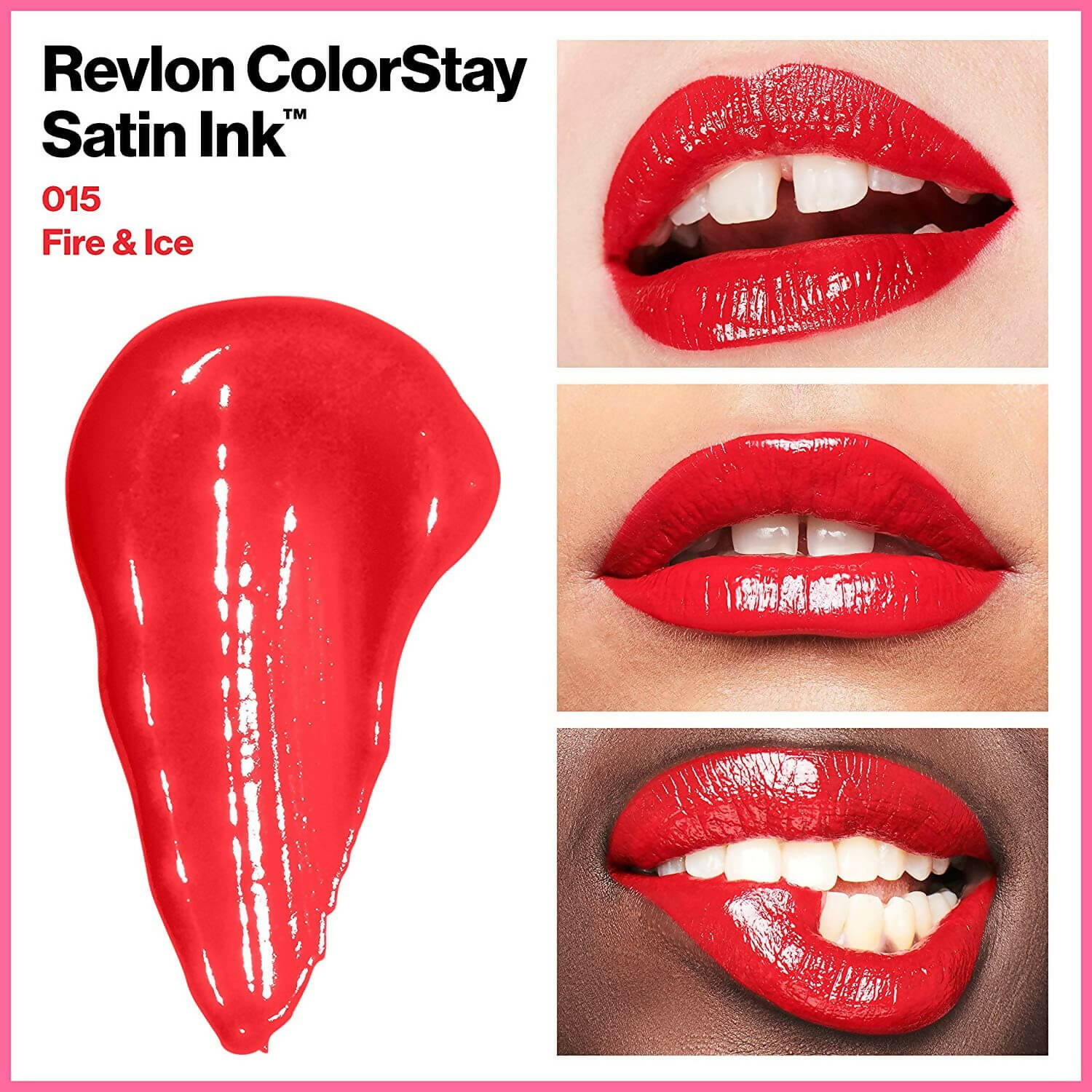 Revlon Colorstay Satin Ink Liquid Lip Color - Fire &amp; Ice by Dista