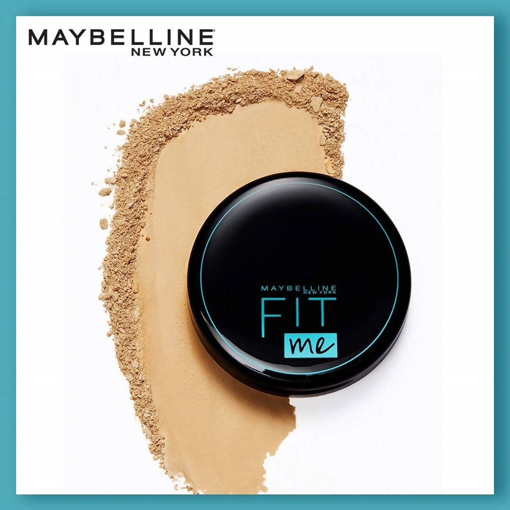 Maybelline New York Fit Me 12Hr Oil Control Compact, 128 Warm Nude by Dista
