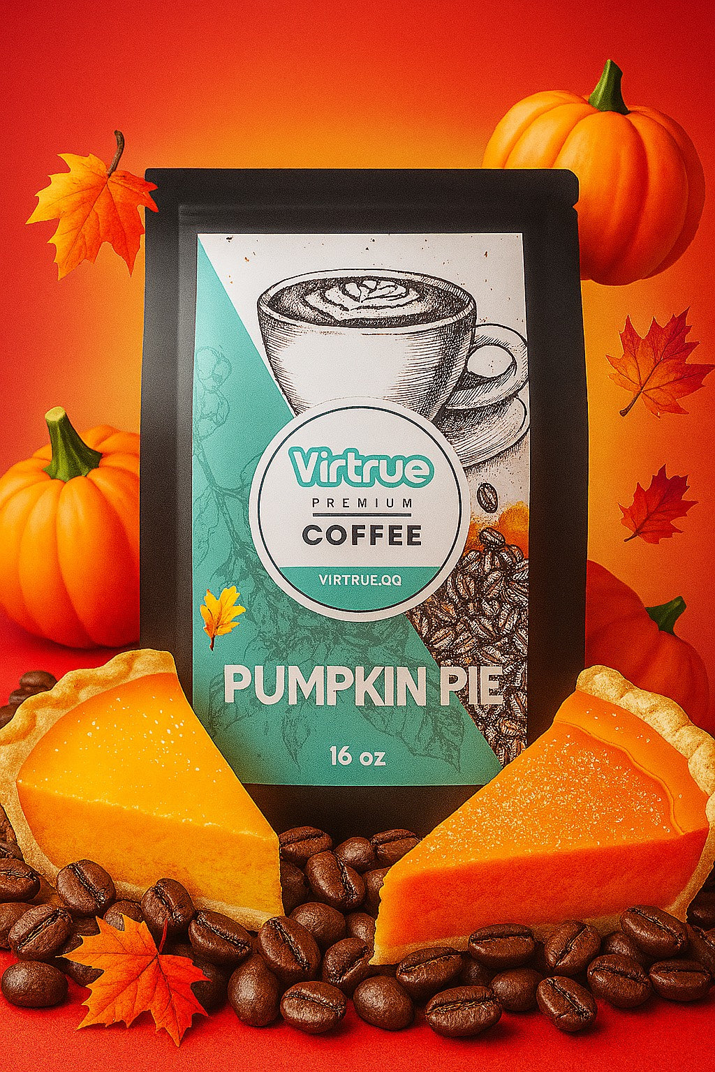 Flavored Coffee – 16oz | Small Batch, Expertly Roasted, No Sugar by Virtrue