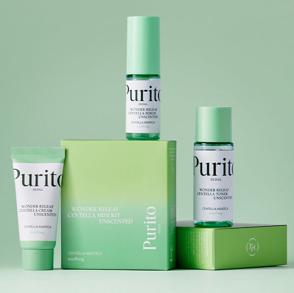 Purito SEOUL Wonder Releaf Centella Mini Kit Unscented by AsiaBeautyMall